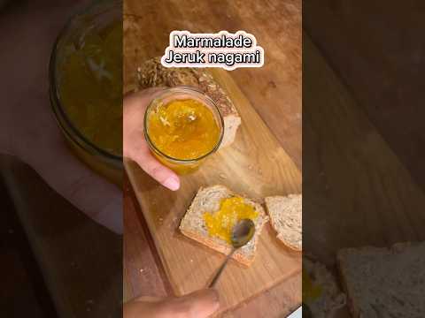 Dari kebun ke piring kita, jeruk nagami jadi selai jeruk yang enak #kebun #berkebun #masak