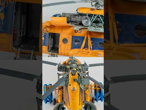 Pro-Built — 1/48 Zvezda Mil Mi-8 Helicopter Model