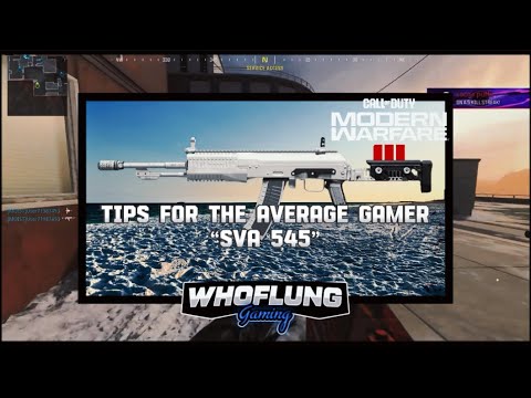 Tips For The Average Gamer - SVA 545 MW3 -  #cod #gameplay #callofduty #viral