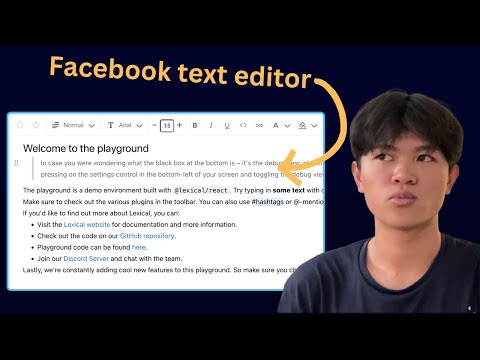 Open-source Rich Text Editor by Facebook: Lexical