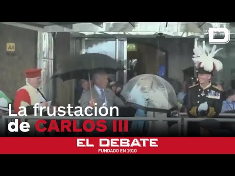 El momento de frustración de Rey Carlos III con el abrigo de Camila