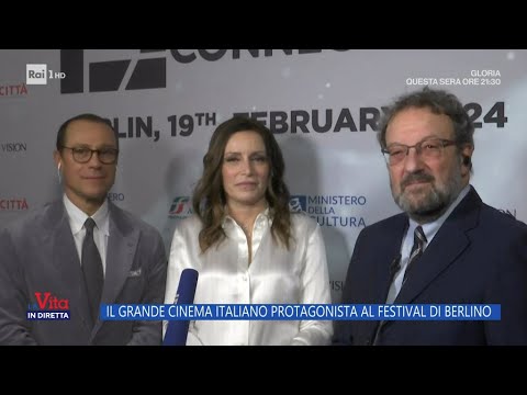 Il grande cinema italiano protagonista al Festival di Berlino - La Vita in diretta - 19/02/2024