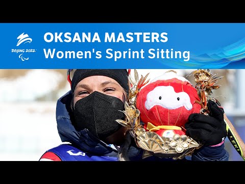 Athletics 🎽 🇺🇸🥇Oksana Masters wins United States' first gold in Women's Sprint Sitting! | Paralympic Games