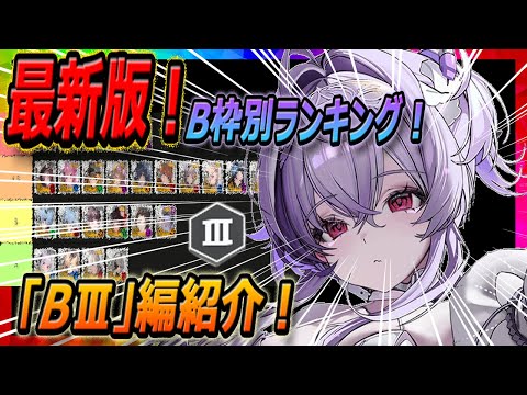 【メガニケ】最新版！バースト別ランキング「BⅢ」編！気になるリバーレリオは？【勝利の女神NIKKE】