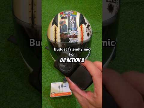 Budget friendly mic for dji action 2 camera #dji