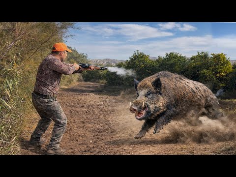 Chasse Sanglier au maroc | Wild Boar #hunting  2025-2026 (Partie 24) 🐗