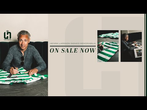 Henrik Larsson Signed Memorabilia: Get Yours Now!