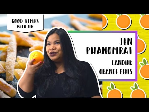 Candied Orange Peels | Good Times With Jen