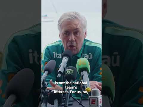 Carlo Ancelotti backs Raphinha and Vinicius Junior as Brazil begins new cycle