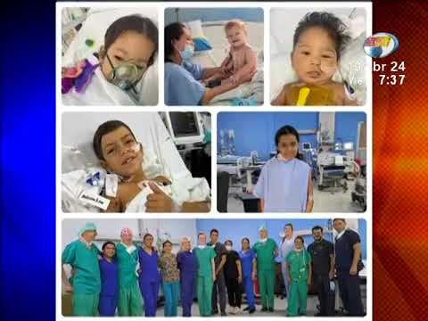 Brigadas médicas de Reino Unido: Operan exitosamente del corazón a 10 niños