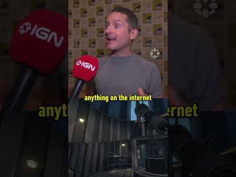 Elijah Wood is obsessed with Blue Prince #sdcc #toxicavenger