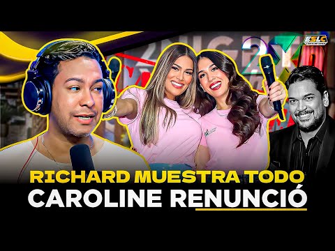 CAROLINE AQUINO LLAMA  A RICHARD Y LE FUENTA POR QUE RENUNCIÓ DE TELEMICRO