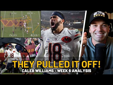 The Real Reason Caleb Williams and the Bears Won This Game | WK 6 Analysis vs Washington Commanders