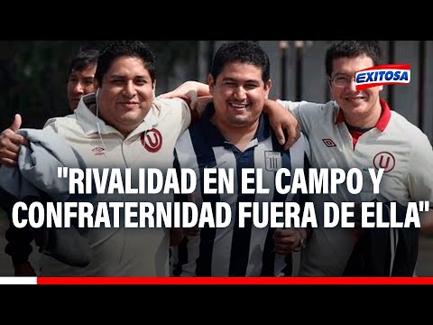 Fernando Tuesta, socio de Alianza Lima: rivalidad en el campo pero confraternidad fuera de ello