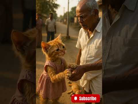 “Little Electrician Kitten: Heart-Touching Village Story | Emotional Short Film”