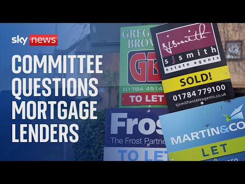 Watch live: Treasury Committee questions mortgage lenders on impact of rising rates