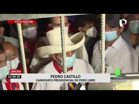 Pedro Castillo se reúne con gremios y dirigentes en Lima