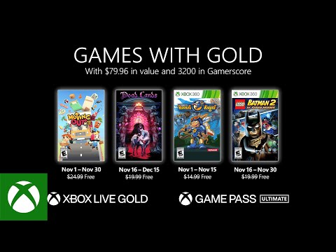 Xbox - November 2021 Games with Gold