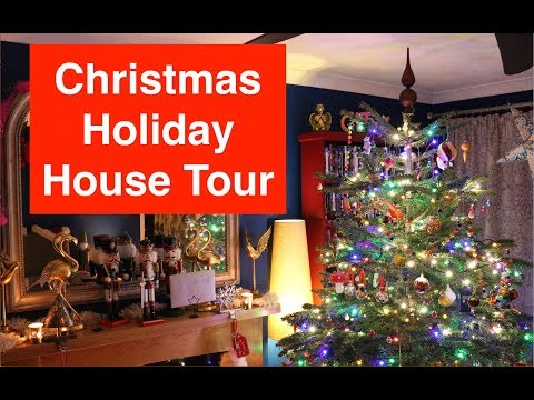 Christmas House Tour - Nutcracker Mantelpiece - Holiday Decor Home Tour