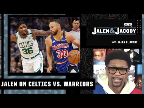 Jalen Rose reacts to Marcus Smart falling on Steph Curry | Jalen & Jacoby video clip