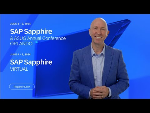 Bring Out the Best in Your Business  | Join SAP Sapphire Orlando & Virtual Event 2024