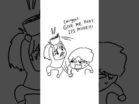 Just Mingyu and Seungcheol fighting over ramen #seventeen #saythename_17 #mingyu #scoups