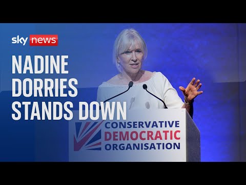 Nadine Dorries stands down as MP with 'immediate effect'