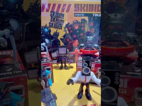 Skibidi Toilet Mystery Collector Figure Series 2 Showcase!! #shorts #skibiditoilet #unboxing #funny
