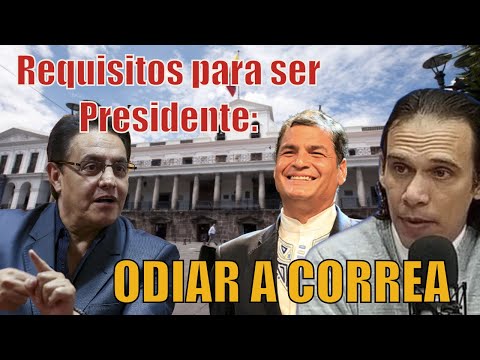 Requisitos para ser presidente: odiar a Correa, esa es la propuesta de los sumisos a Lasso