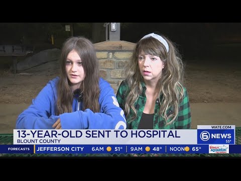 Teen recounts recounts hospital visit after incident at Maryville Halloween attraction