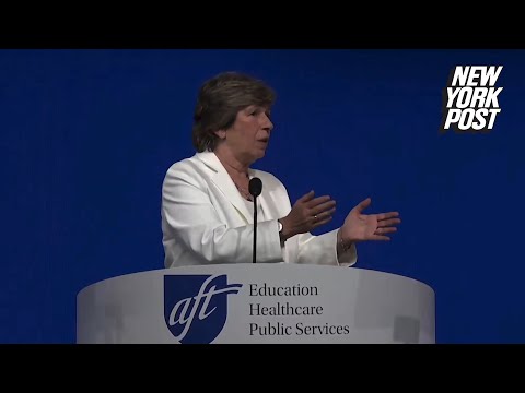 AFT’s Randi Weingarten warns of fascism, violence if Trump is elected in ‘unhinged’ speech