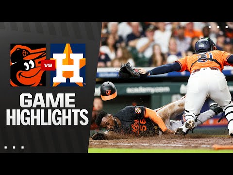 Orioles vs. Astros Game Highlights (8/15/25) | MLB Highlights