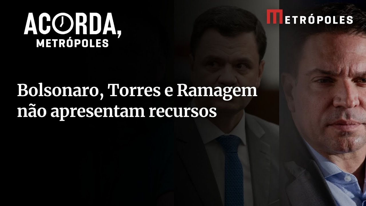 Além de Bolsonaro Torres e Ramagem não apresentam novos recursos ao STF TV Online Além de Bolsonaro Torres e Ramagem não apresentam novos recursos ao STF