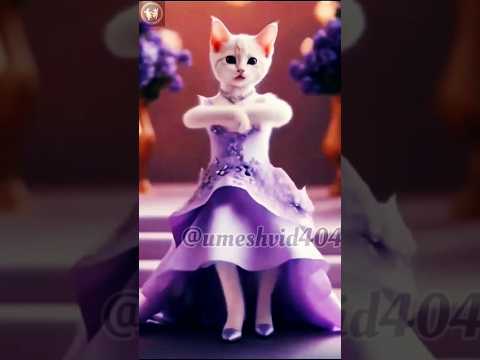 Music Pe Cat Ka Jabardast Dance | 🎶 Cat Dancing Like a Pro | #Cat Dance #Funny Cat #animal #cats
