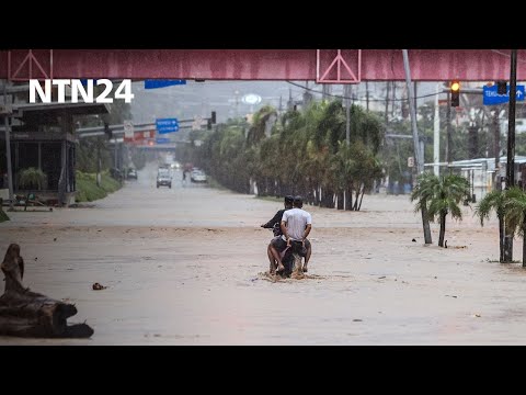 Remanente de la depresión tropical 11-E mantendrá lluvias torrenciales en varios estados de México