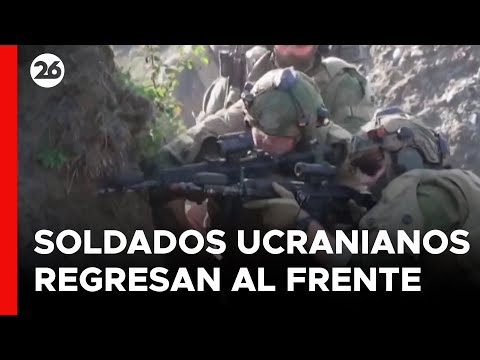 GUERRA RUSIA - UCRANIA | Soldados ucranianos regresan al frente tras ser instruidos en España