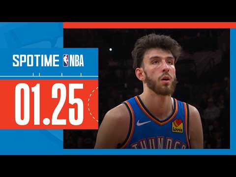 [SPOTIME NBA] 싸우자. 신인왕을 놓고 오클라호마시티 vs 샌안토니오 & TOP5 (01.25)