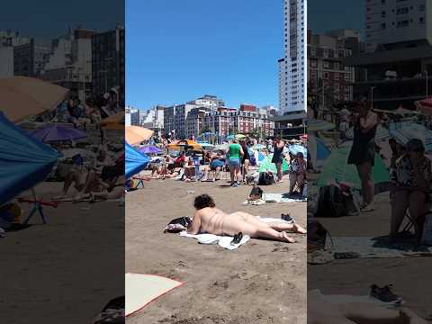 🇦🇷 Mar del Plata Beach A Wonderful Day
