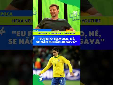 ELANO JOGOU NA SELEÇÃO PORQUE ERA TEIMOSO? | #shorts | HEXA NELES!