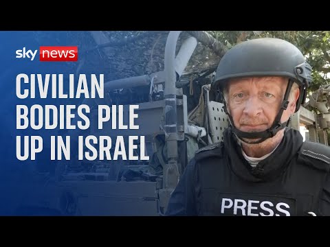 Israel-Hamas war: Bodies of killed civilians pile up as air strikes continue