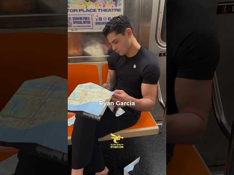 Ryan garcia on new york subway day after win over devin haney