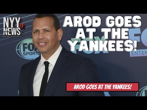 Arod Goes at The Yankees Over Batting Aaron Judge Lead-Off