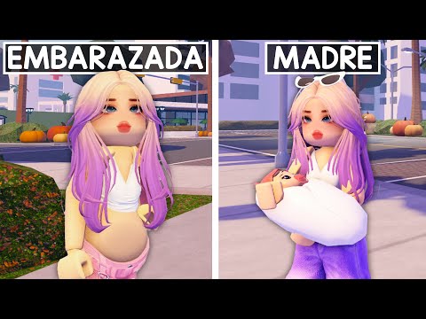 ESTOY EMBARAZADA Y NACE MI PRIMERA HIJA EN BERRY AVENUE ROBLOX ??