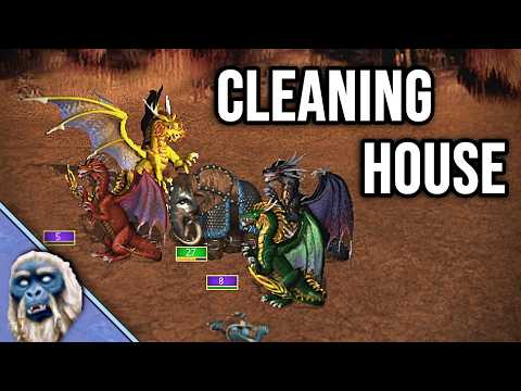 Counterstrike War Mammoths Wreck Dragons - Heroes 3 Bulwark Showcase (Part 3)