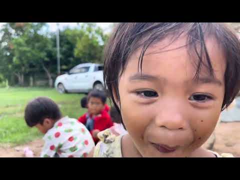 Funny Kids | Rebecca playing toy trucks