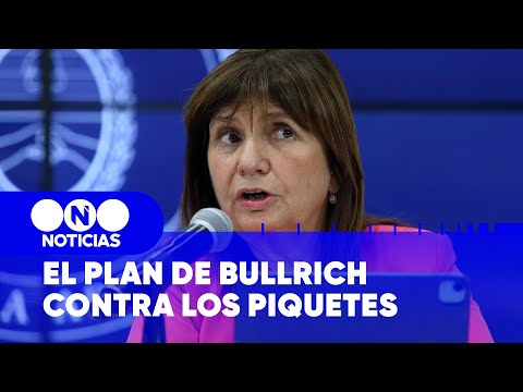 BULLRICH PRESENTÓ el PROTOCOLO ANTIPIQUETES - Telefe Noticias