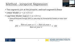 Thumbnail for Jihyoun Jeon, PhD, MS: “Joinpoint regression” (application) video