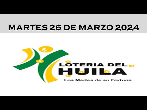 LOTERIA DEL HUILA RESULTADO PREMIO MAYOR MARTES 26 DE MARZO 2024 #loteriasdehoy #loteriadelhuila