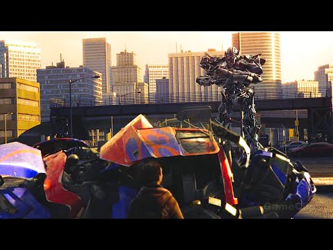 Transformers Megatron Finally Kills Optimus Prime Scene (2023) 4K ULTRA HD