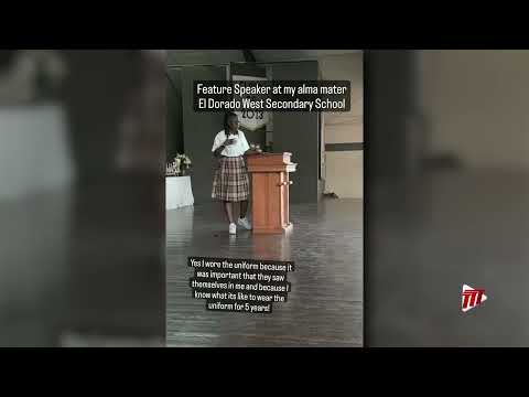 Feel Good Moment - Feature Speaker Visits School In Uniform